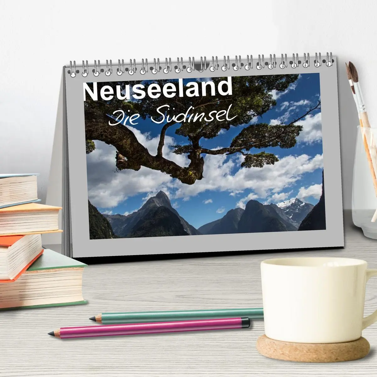 Bild: 9783516064780 | Neuseeland - Die Südinsel (Tischkalender 2026 DIN A5 quer),...