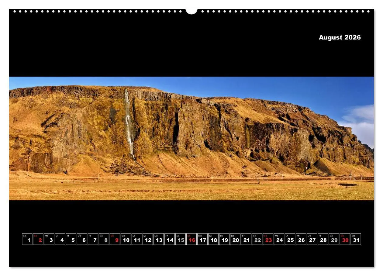 Bild: 9783516134780 | Island 2026 Landschaftspanoramen (Wandkalender 2026 DIN A2 quer),...