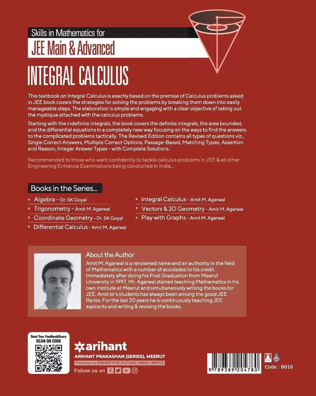 Rückseite: 9789389204780 | Skills in Mathematics - Integral Calculus for JEE Main and Advanced