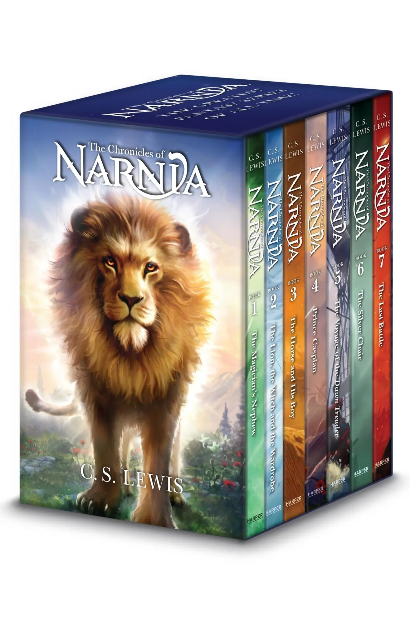 Cover: 9780060244880 | The Chronicles of Narnia Hardcover 7-Book Box Set | C S Lewis | Buch