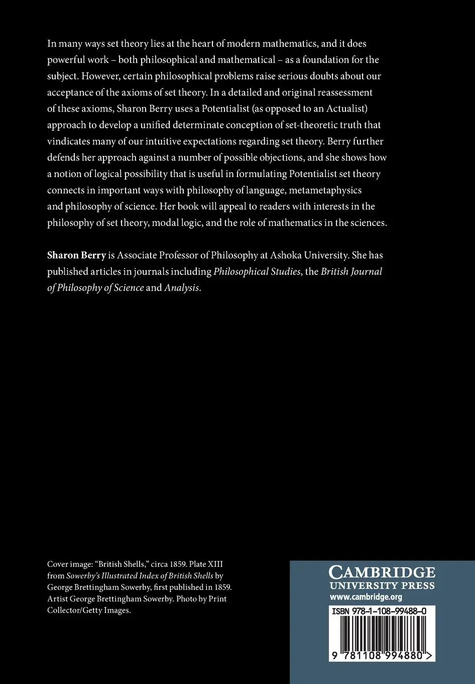 Rückseite: 9781108994880 | A Logical Foundation for Potentialist Set Theory | Sharon Berry | Buch