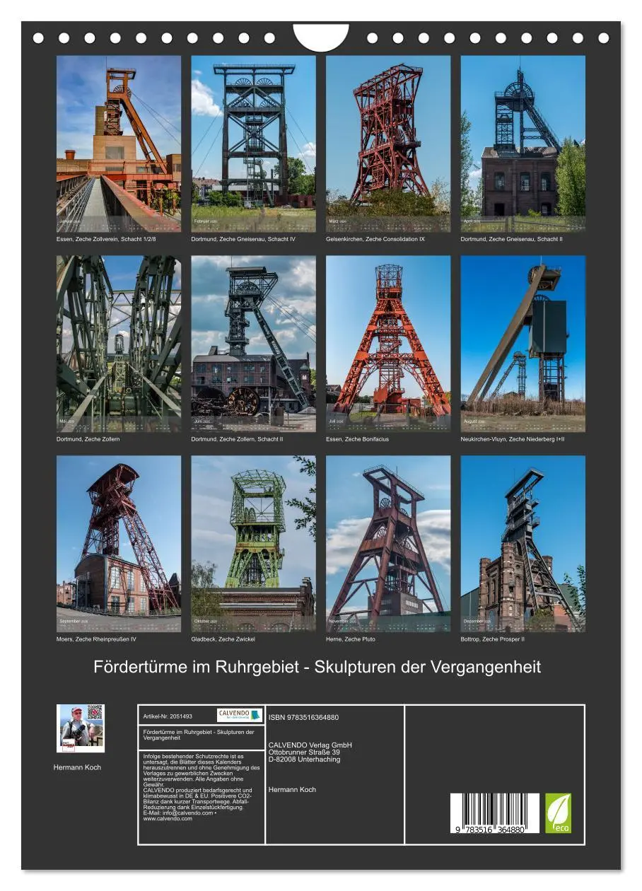 Bild: 9783516364880 | Fördertürme im Ruhrgebiet - Skulpturen der Vergangenheit...
