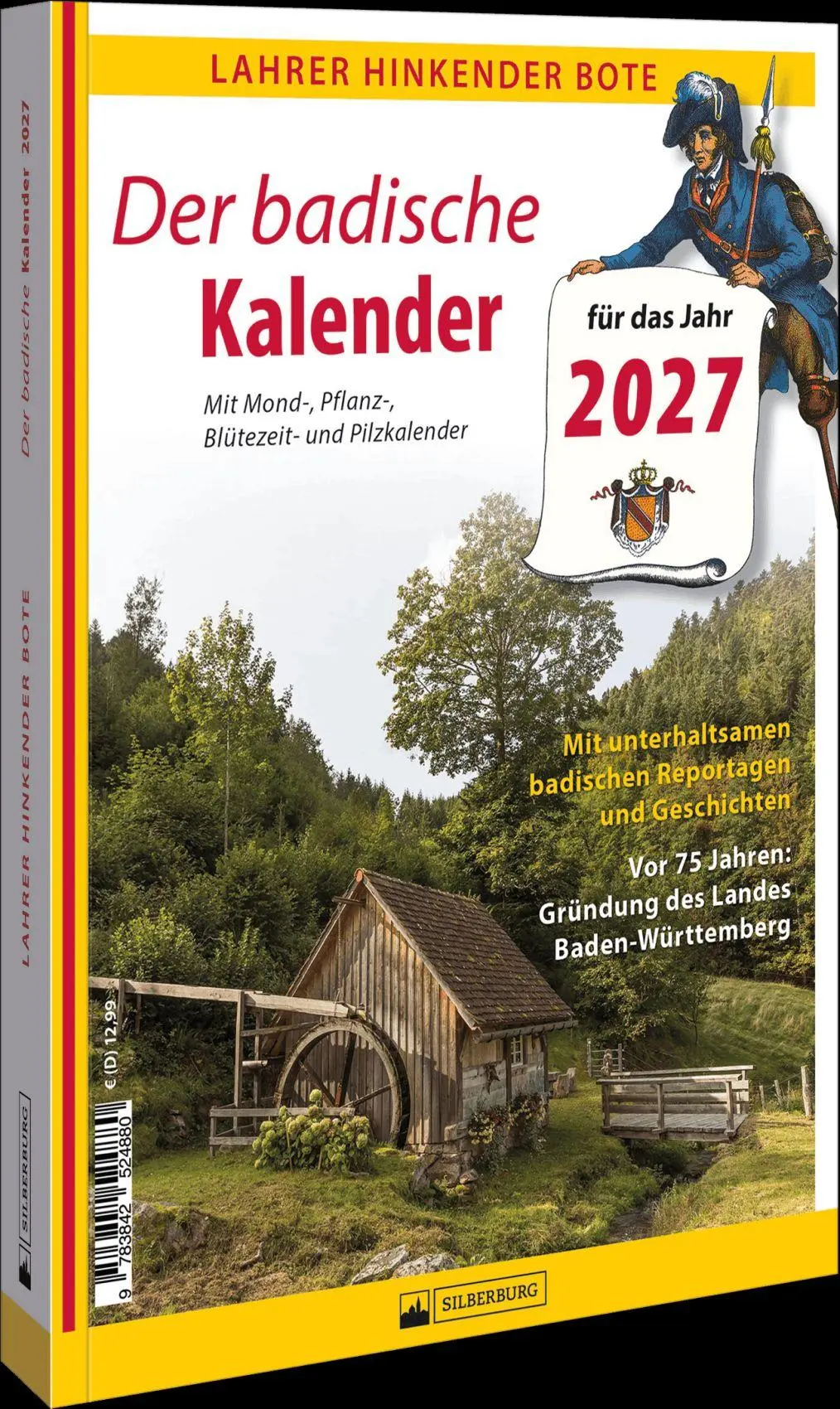 Cover: 9783842524880 | Lahrer Hinkender Bote 2027 | Der badische Kalender | Taschenbuch