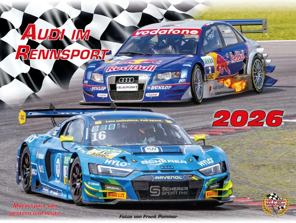 Cover: 9783948794880 | Audi im Rennsport Kalender 2026 | Frank Pommer | Kalender | Deutsch