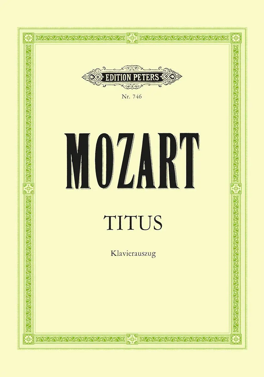 Cover: 9790014004880 | La Clemenza di Tito | Wolfgang Amadeus Mozart | Broschüre | Partitur