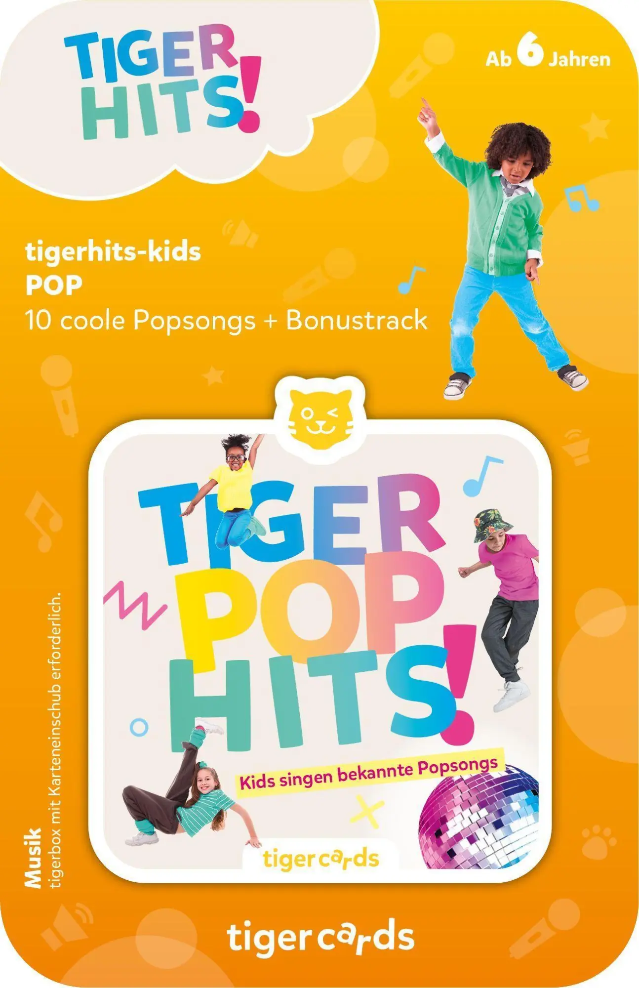 Bild: 4260535484980 | tigercard - tigerhits - tiger POP hits | Deutsch | 2021