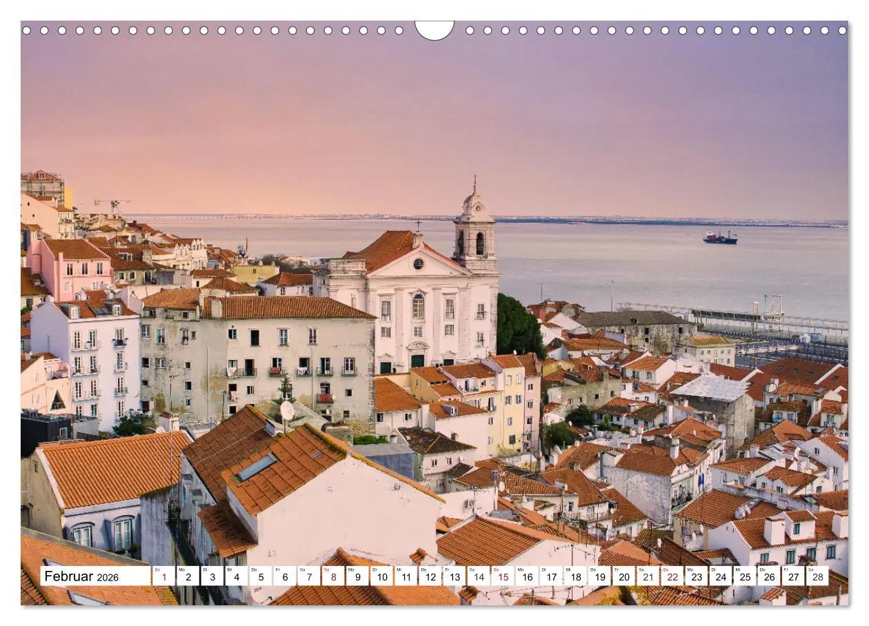 Bild: 9783457644980 | Das atemberaubende Lissabon (Wandkalender 2026 DIN A3 quer),...