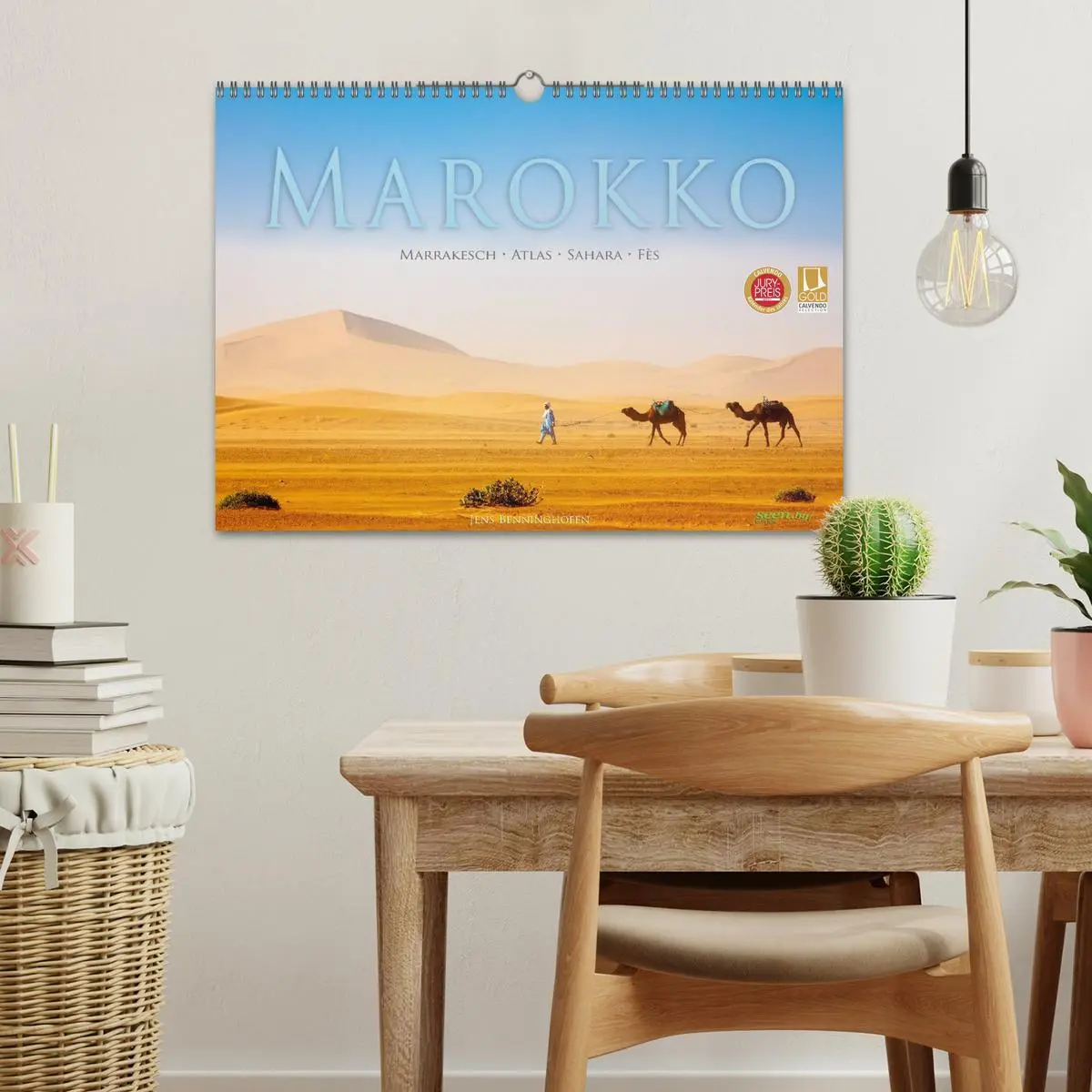 Bild: 9783457954980 | Marokko: Marrakesch, Atlas, Sahara, Fès (Wandkalender 2026 DIN A3...
