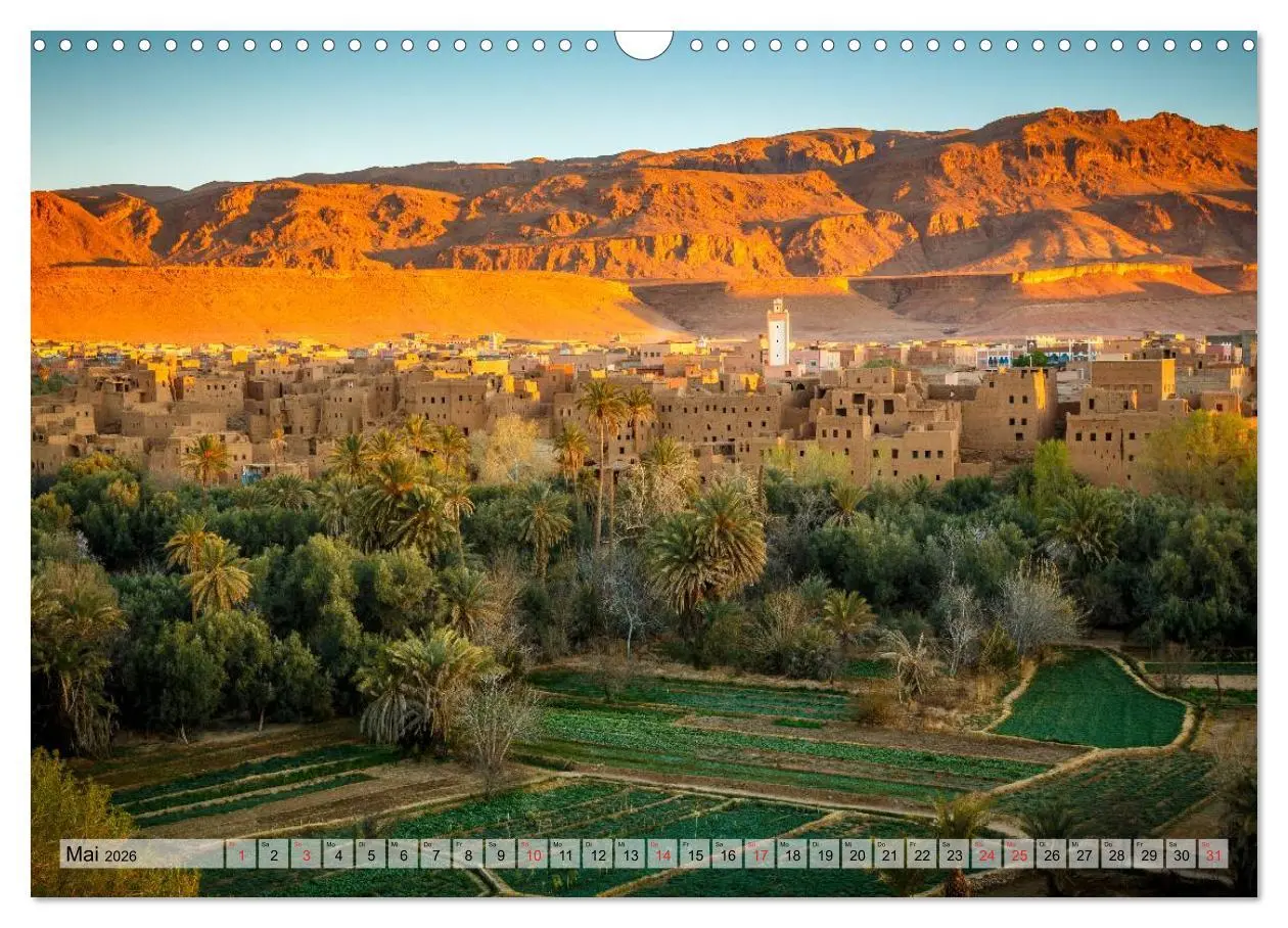 Bild: 9783457954980 | Marokko: Marrakesch, Atlas, Sahara, Fès (Wandkalender 2026 DIN A3...