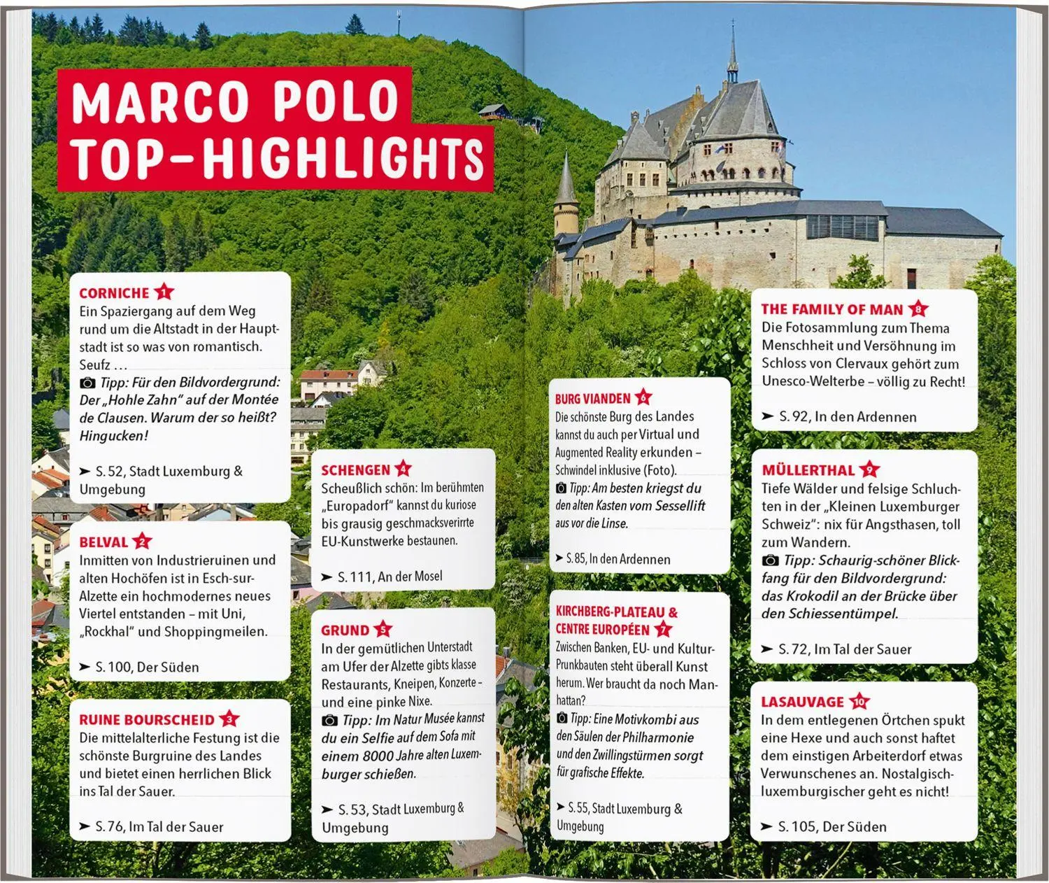 Bild: 9783829744980 | MARCO POLO Reiseführer Luxemburg | Wolfgang Felk (u. a.) | Taschenbuch