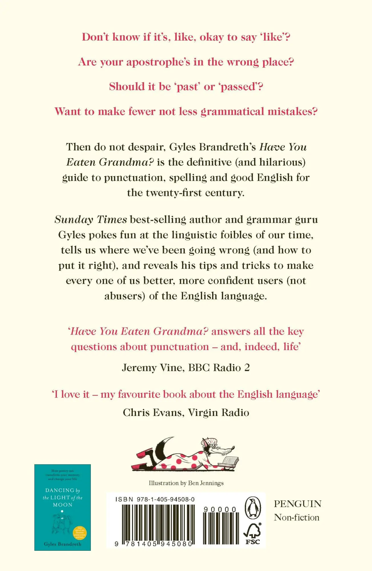 Rückseite: 9781405945080 | Have You Eaten Grandma? | Gyles Brandreth | Taschenbuch | Englisch