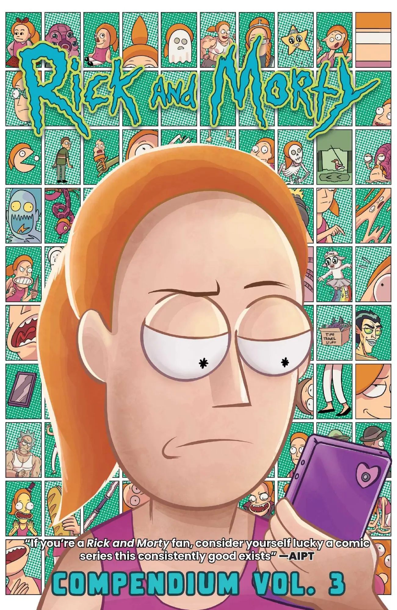 Cover: 9781637155080 | Rick and Morty Compendium Vol. 3 | Josh Trujillo (u. a.) | Taschenbuch