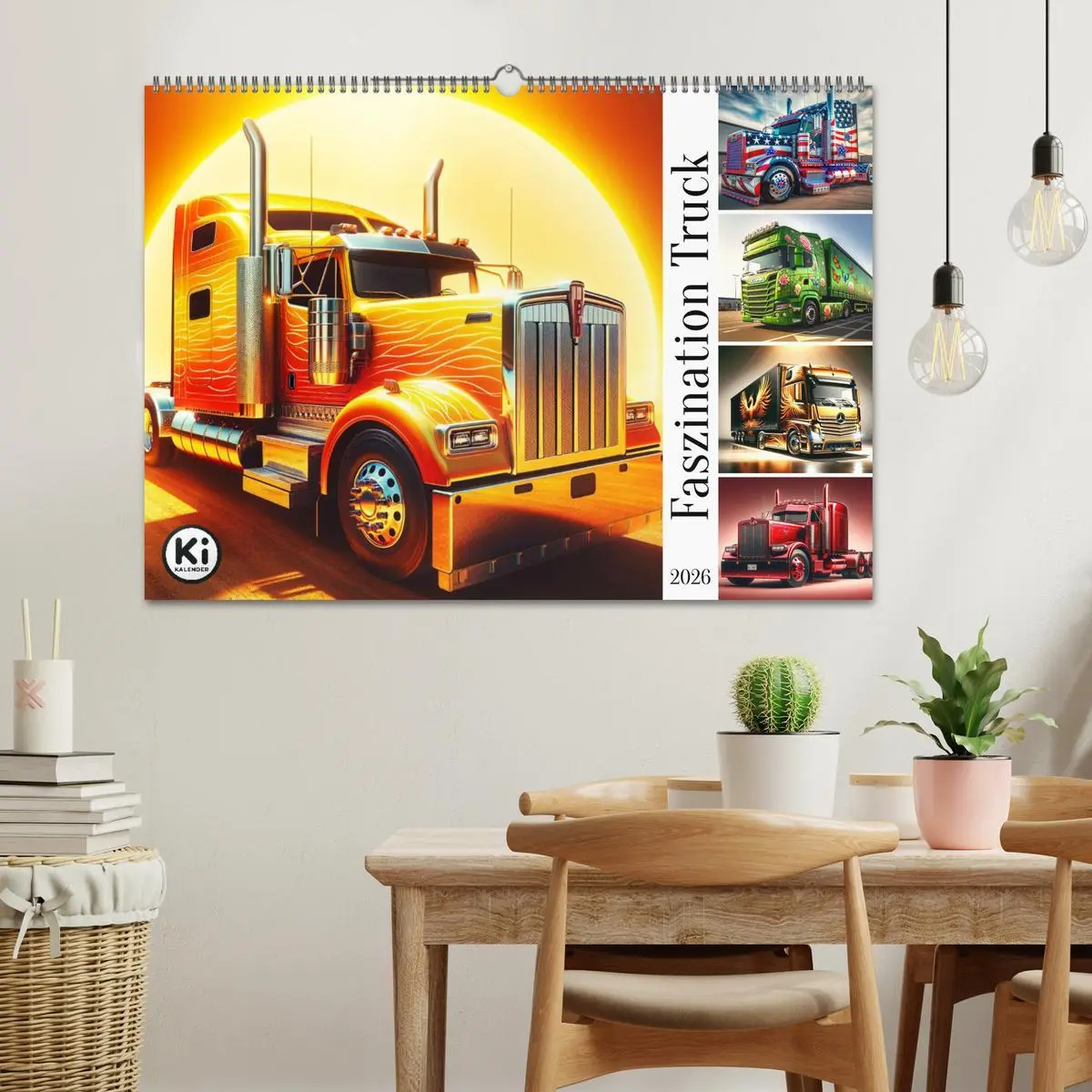 Bild: 9783457465080 | Faszination Truck: KI-Designs von Lack und Leistung (Wandkalender...