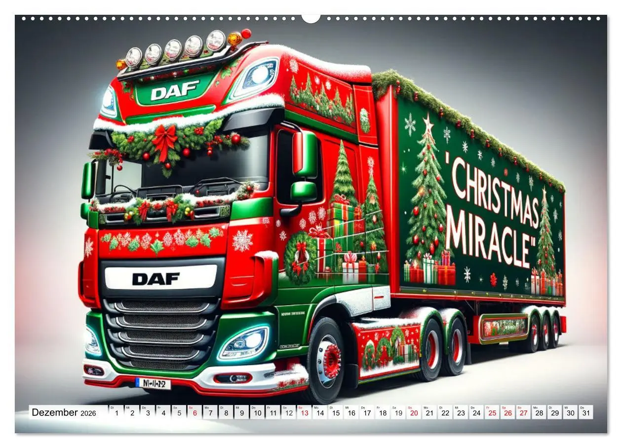 Bild: 9783457465080 | Faszination Truck: KI-Designs von Lack und Leistung (Wandkalender...