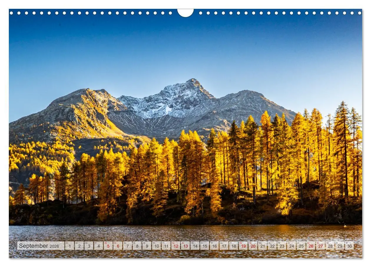 Bild: 9783457535080 | Silsersee Engadin (Wandkalender 2026 DIN A3 quer), CALVENDO...