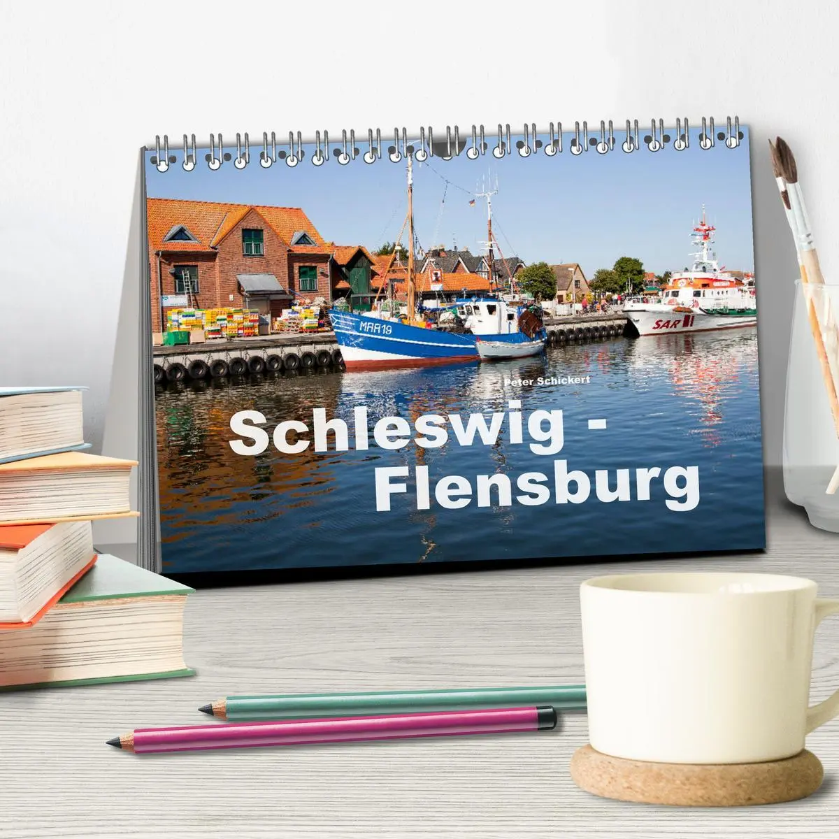 Bild: 9783457775080 | Schleswig-Flensburg (Tischkalender 2026 DIN A5 quer), CALVENDO...