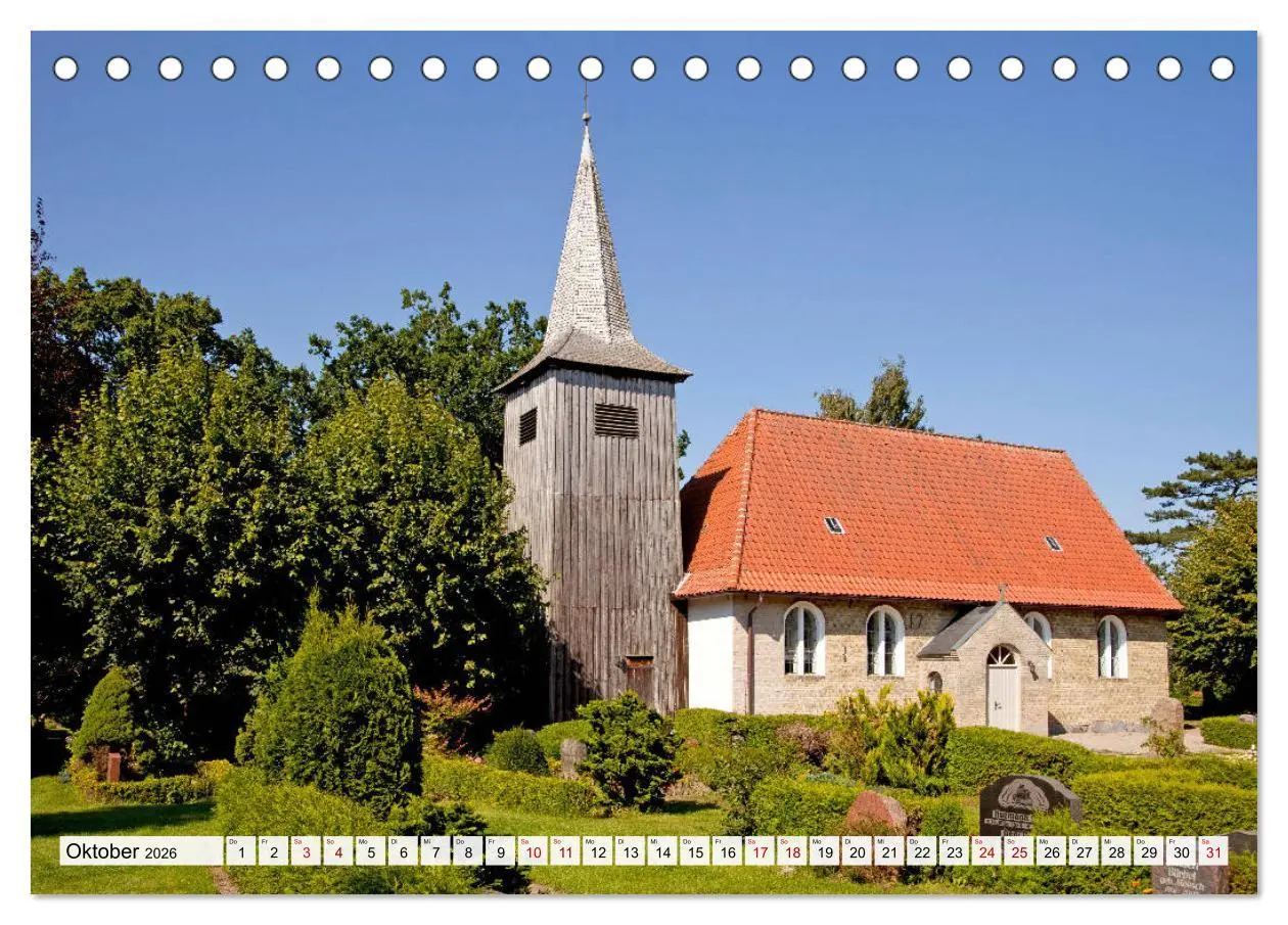 Bild: 9783457775080 | Schleswig-Flensburg (Tischkalender 2026 DIN A5 quer), CALVENDO...