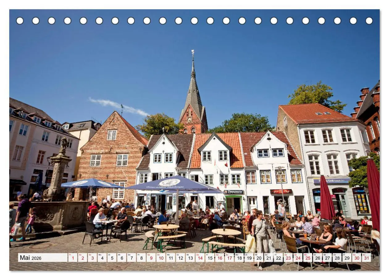 Bild: 9783457775080 | Schleswig-Flensburg (Tischkalender 2026 DIN A5 quer), CALVENDO...