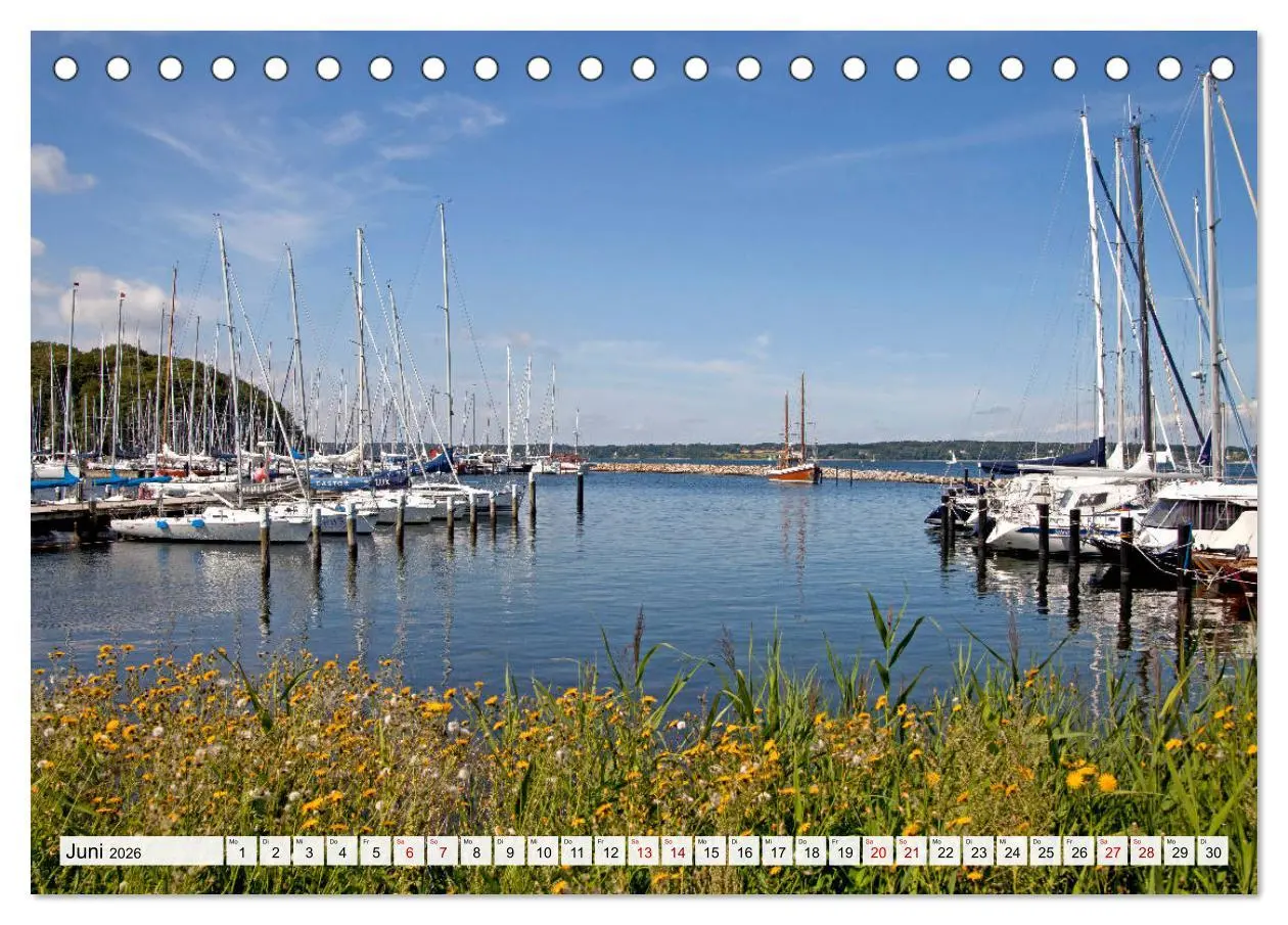 Bild: 9783457775080 | Schleswig-Flensburg (Tischkalender 2026 DIN A5 quer), CALVENDO...