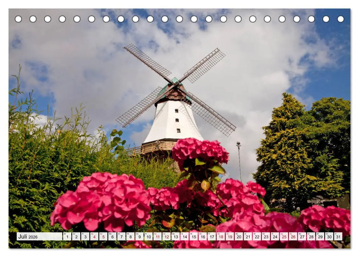 Bild: 9783457775080 | Schleswig-Flensburg (Tischkalender 2026 DIN A5 quer), CALVENDO...