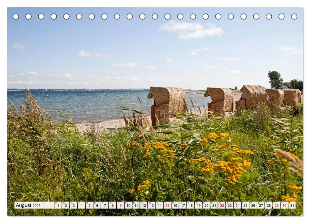 Bild: 9783457775080 | Schleswig-Flensburg (Tischkalender 2026 DIN A5 quer), CALVENDO...