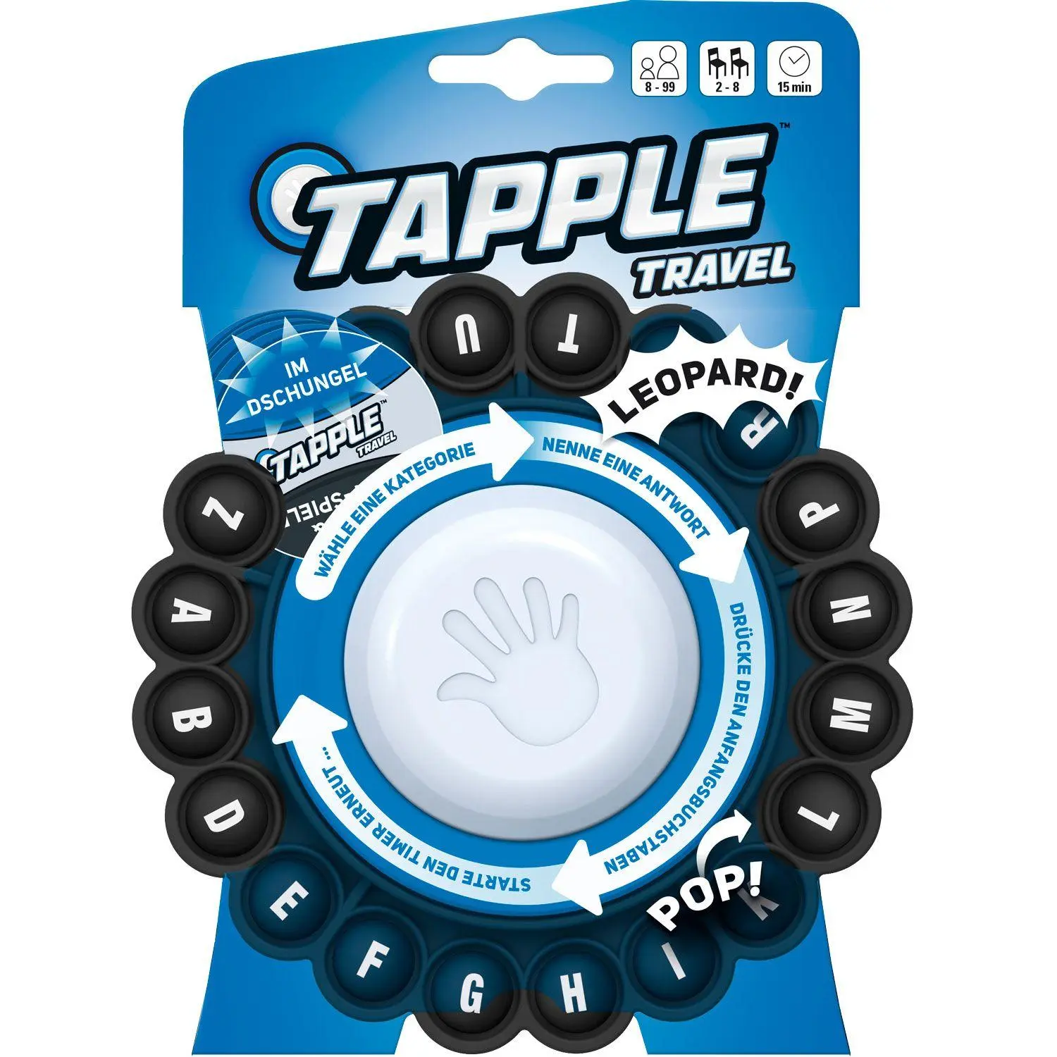 Bild: 4260071885180 | Tapple Travel | Ooba Games | Spiel | 885180 | Deutsch | 2026 | HUCH!