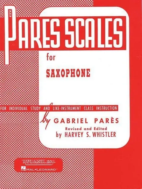 Cover: 9781423445180 | Pares Scales for Saxophone | Gabriel Pares | Taschenbuch | Buch | 1989