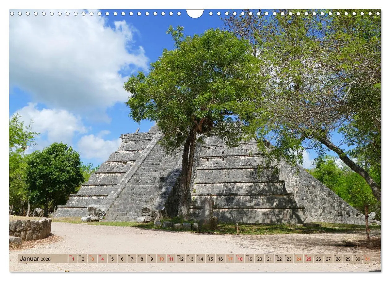 Bild: 9783457385180 | Geheimnisvolle Orte Yucatán (Wandkalender 2026 DIN A3 quer),...