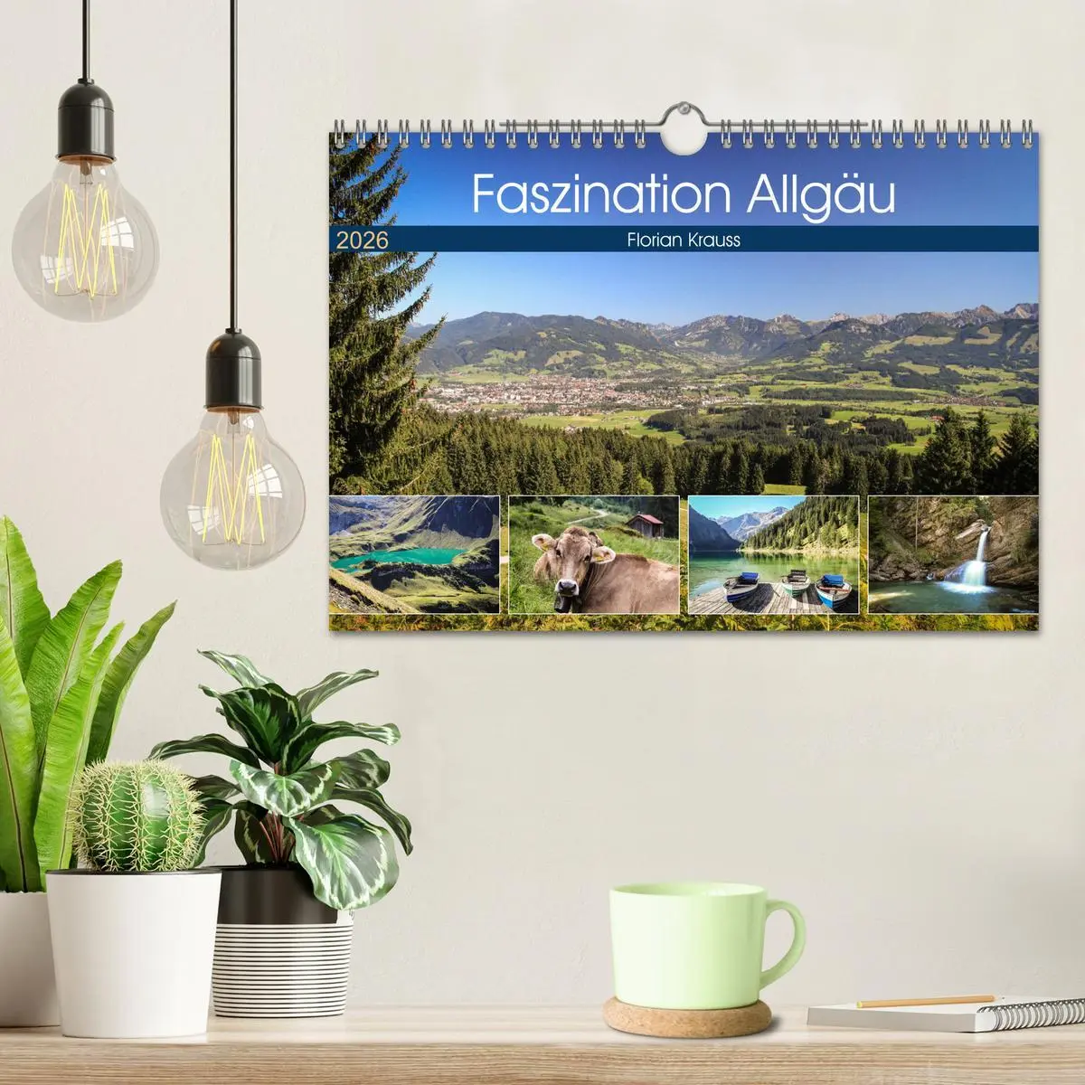 Bild: 9783457765180 | Faszination Allgäu (Wandkalender 2026 DIN A4 quer), CALVENDO...