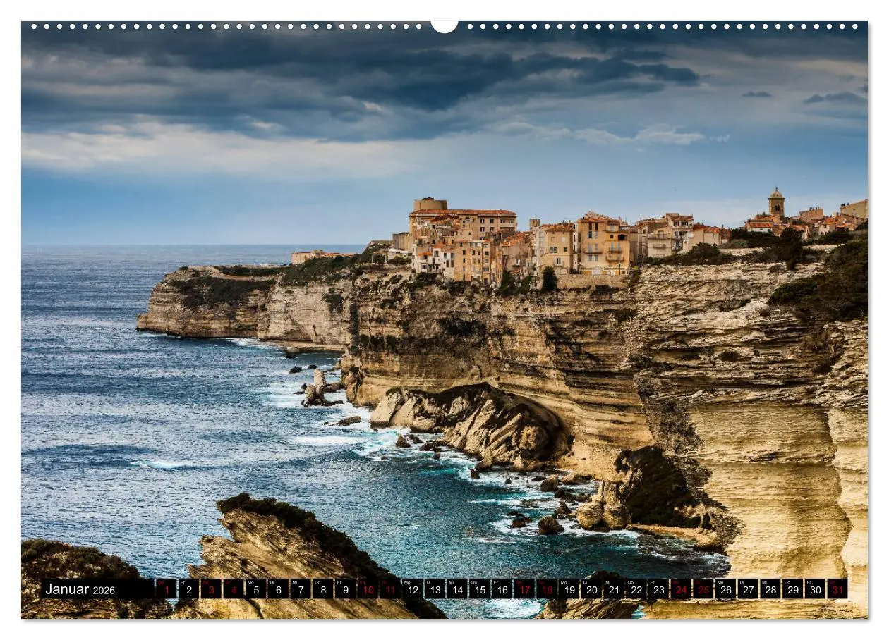 Bild: 9783457905180 | Bonifacio. Korsika (Wandkalender 2026 DIN A2 quer), CALVENDO...