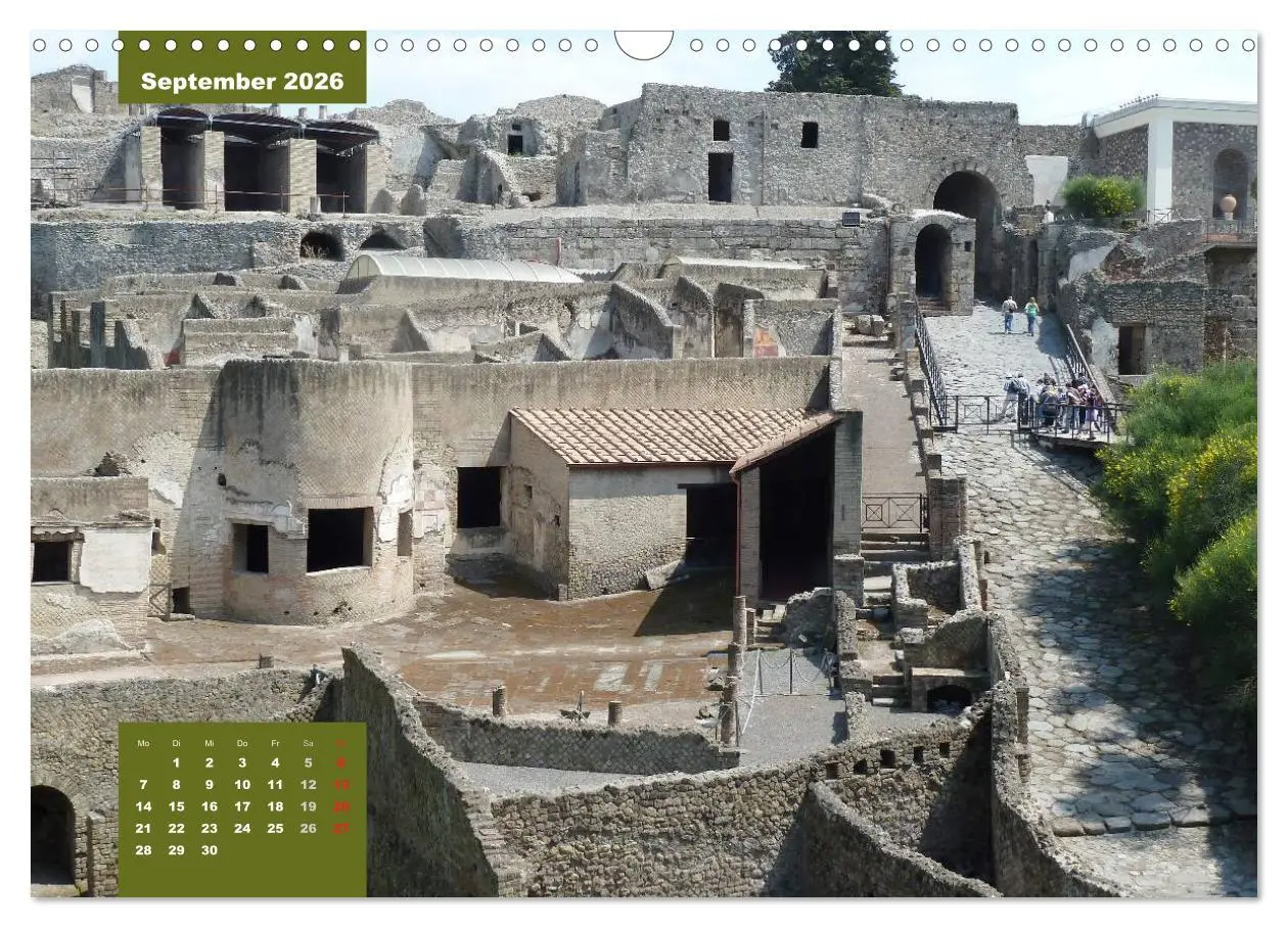 Bild: 9783516235180 | Pompeji-Kalender (Wandkalender 2026 DIN A3 quer), CALVENDO...