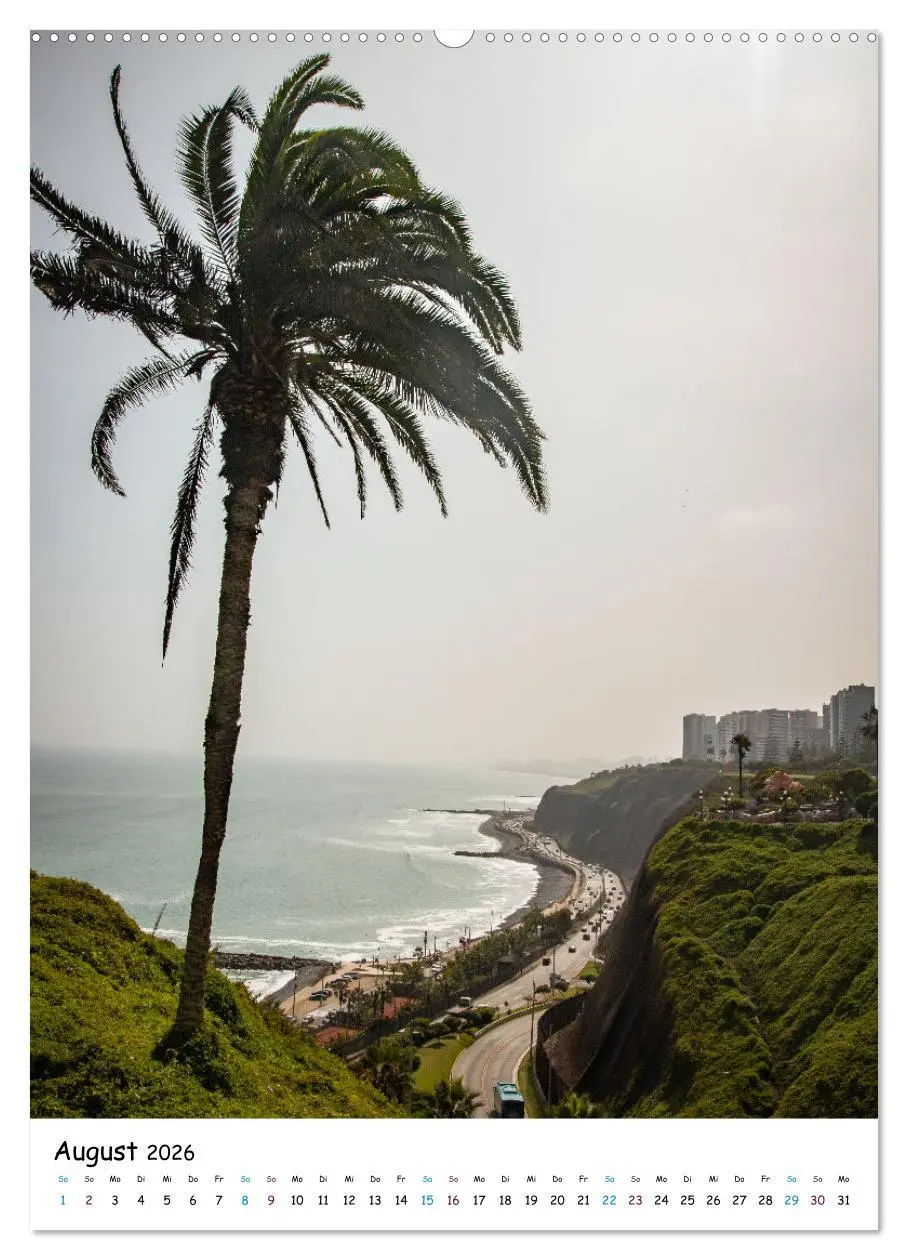 Bild: 9783516305180 | Peru in Südamerika (Wandkalender 2026 DIN A2 hoch), CALVENDO...