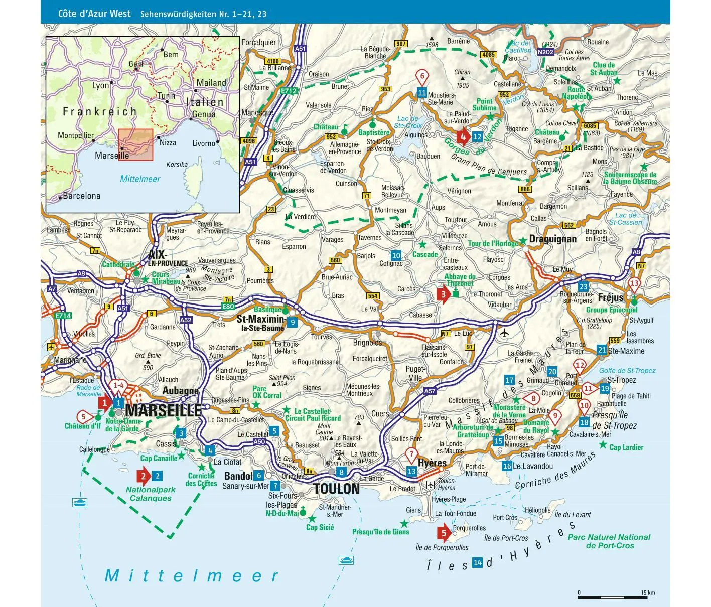 Bild: 9783956895180 | ADAC Reiseführer Côte d'Azur | Jürgen Zichnowitz | Taschenbuch | 2019