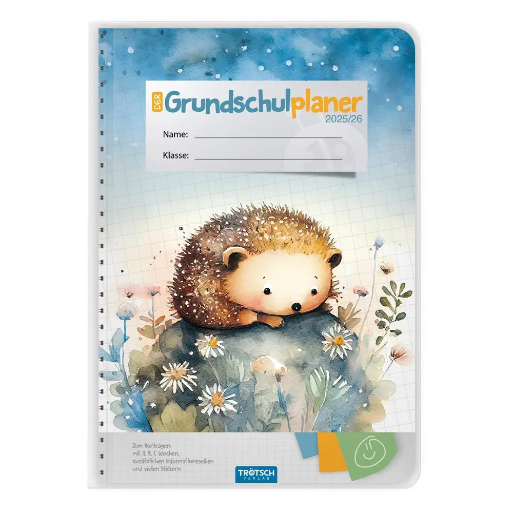Cover: 9783988025180 | Trötsch Grundschulplaner Igel 25/26 | Trötsch Verlag | Kalender
