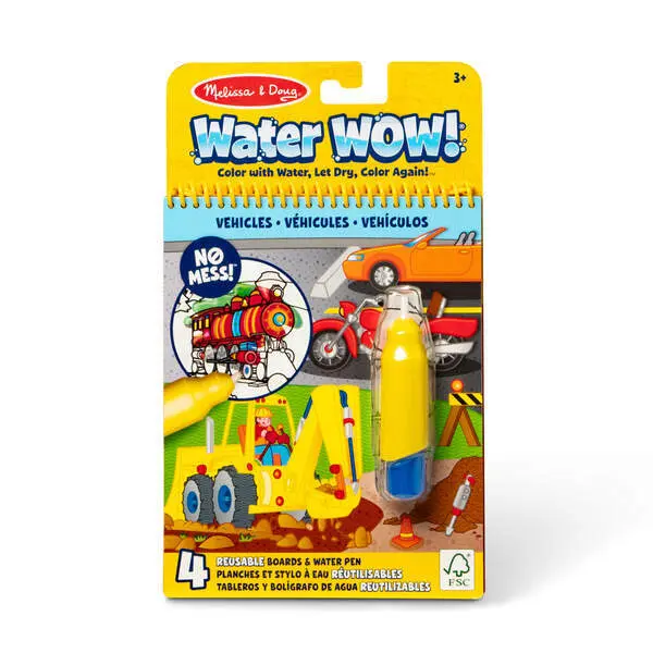 Cover: 681147005280 | MAC Water Wow Wassermalbuch Fahrzeuge | Karton | 52800 | Deutsch