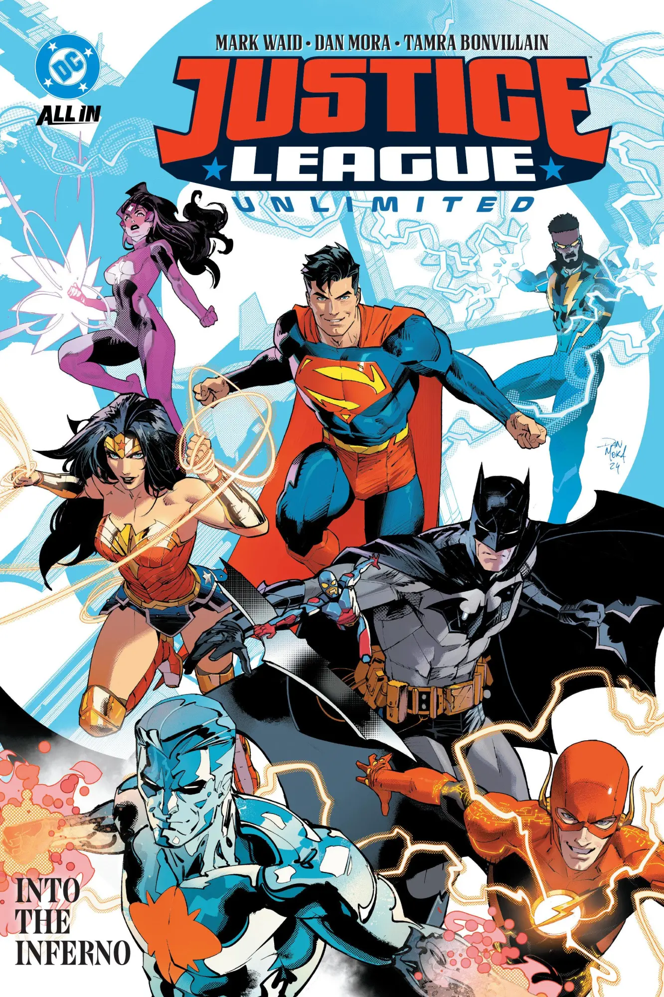 Cover: 9781799505280 | Justice League Unlimited Vol. 1: Into the Inferno | Dan Mora (u. a.)