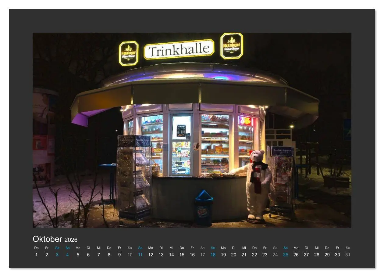 Bild: 9783457995280 | FRANKFURT - Nachtlichter 2026 (Wandkalender 2026 DIN A4 quer),...