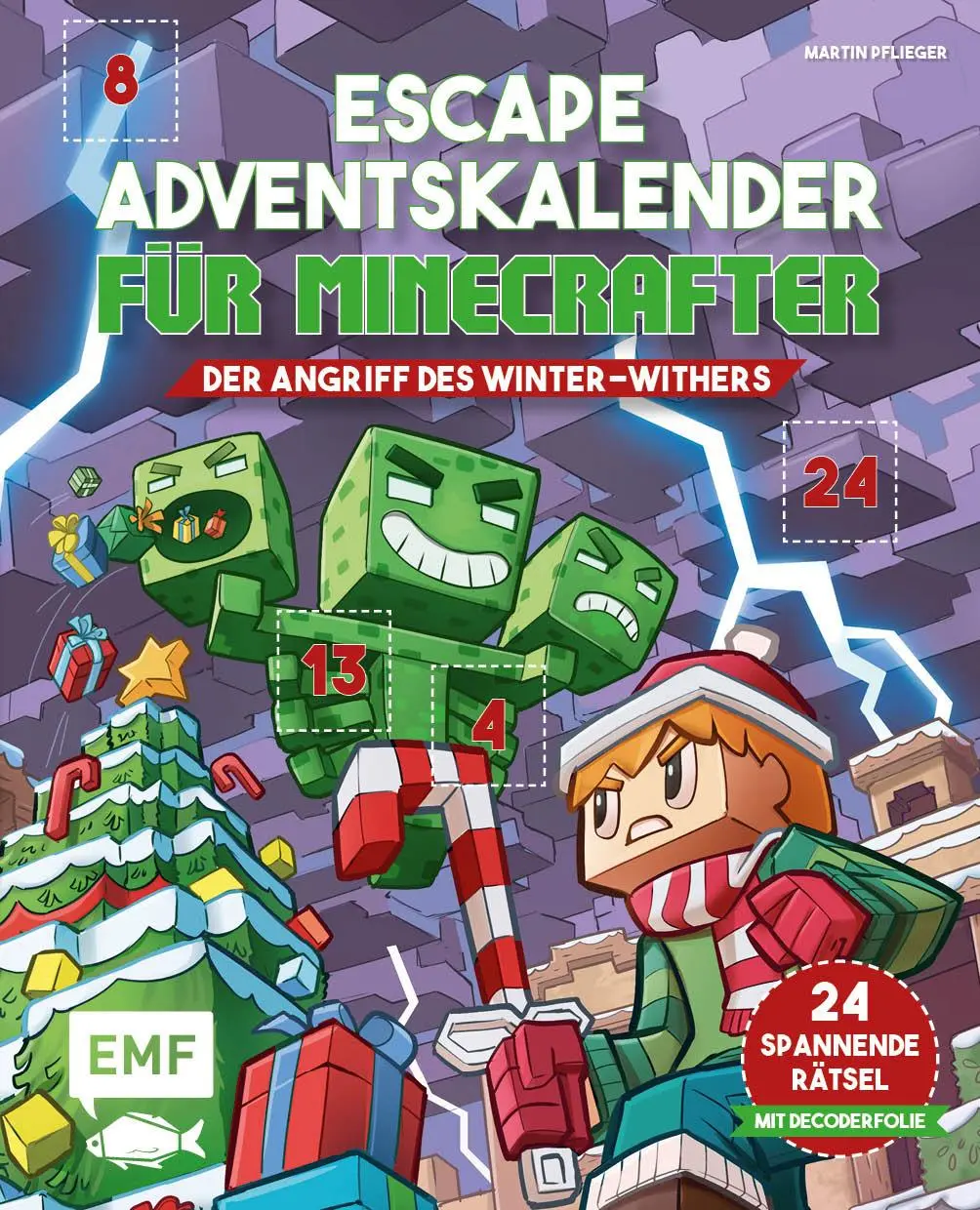 Cover: 9783745915280 | Escape-Adventskalender für Minecrafter: Der Angriff des Winter-Withers