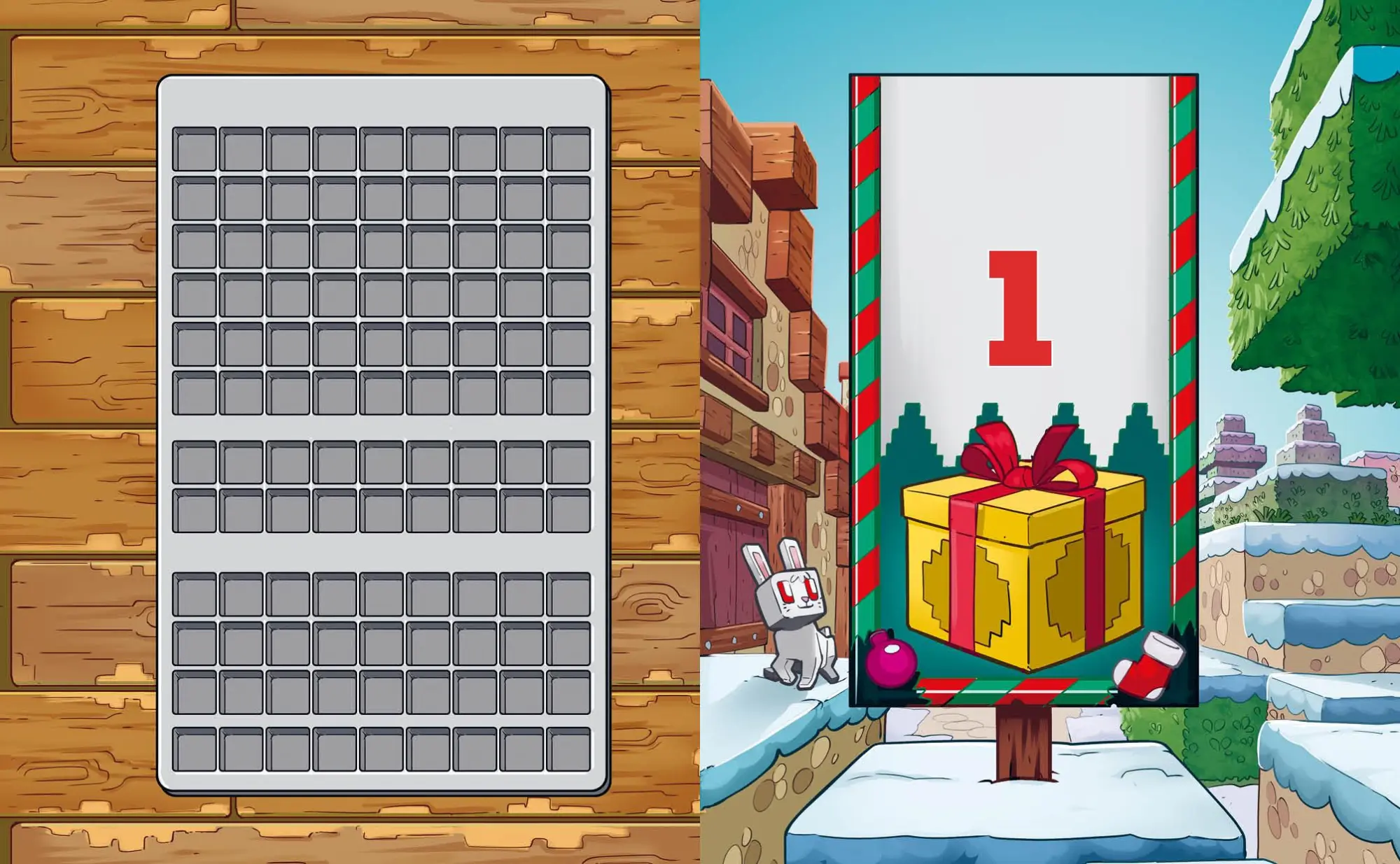 Bild: 9783745915280 | Escape-Adventskalender für Minecrafter: Der Angriff des Winter-Withers
