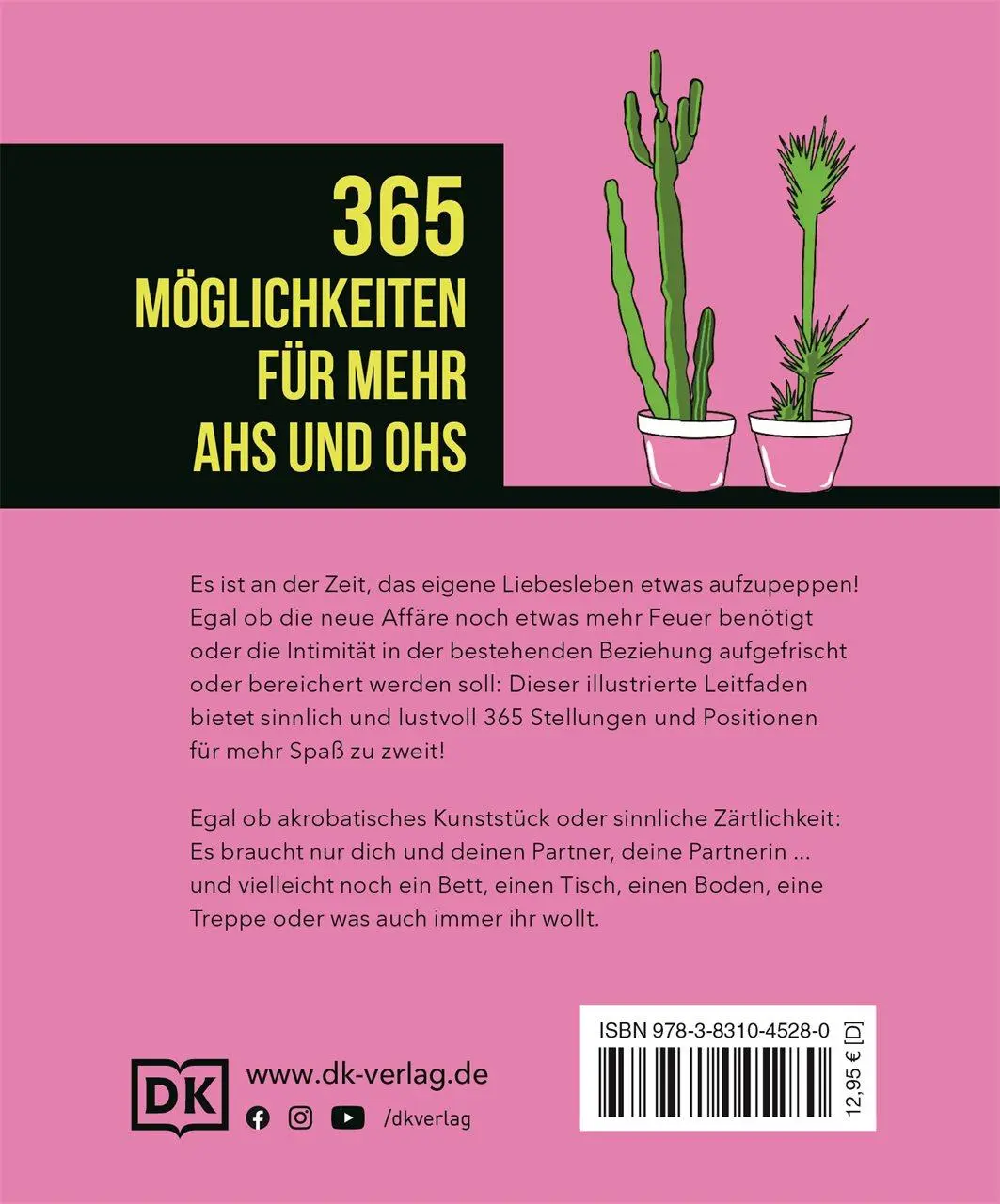 Rückseite: 9783831045280 | Kamasutra für jeden Tag | DK Verlag | Taschenbuch | 384 S. | Deutsch