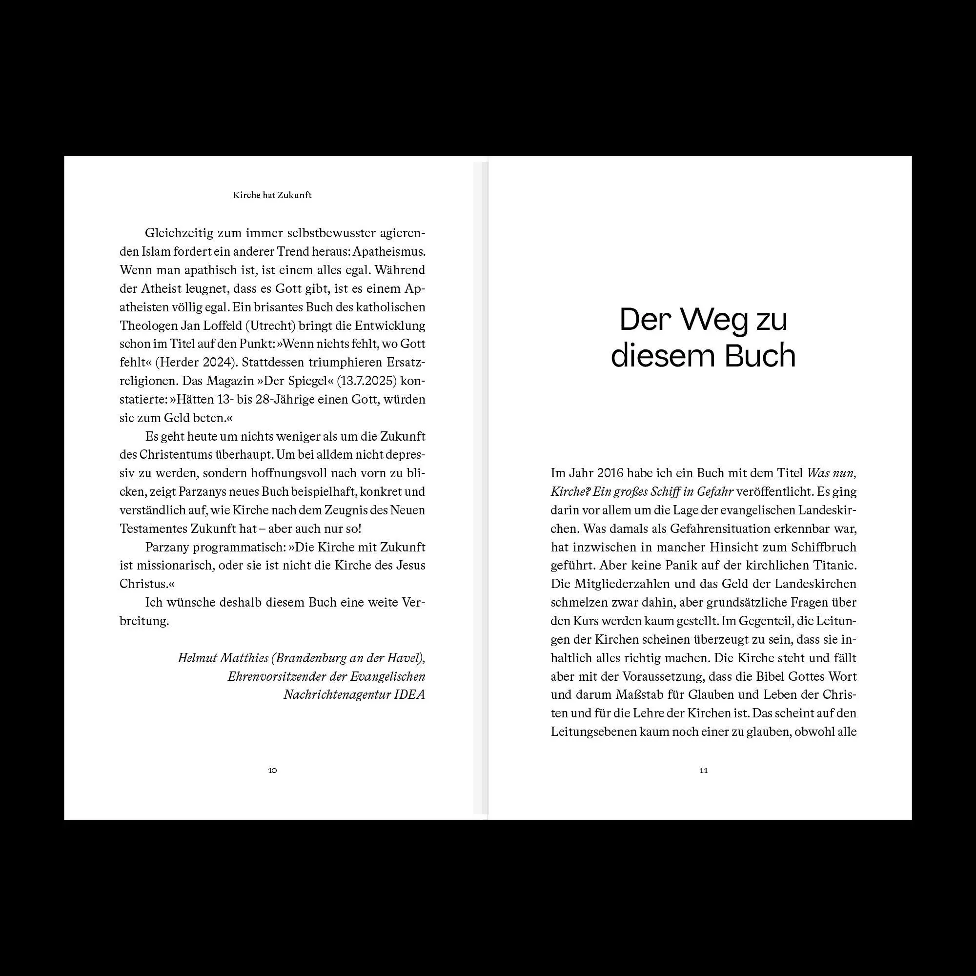 Bild: 9783986655280 | Kirche hat Zukunft | Weil sie Jesus gehört | Ulrich Parzany | Buch