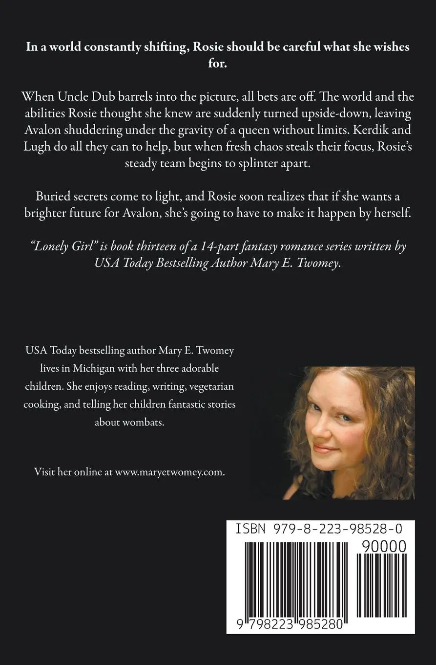 Rückseite: 9798223985280 | Lonely Girl | Mary E. Twomey | Taschenbuch | Englisch | 2020
