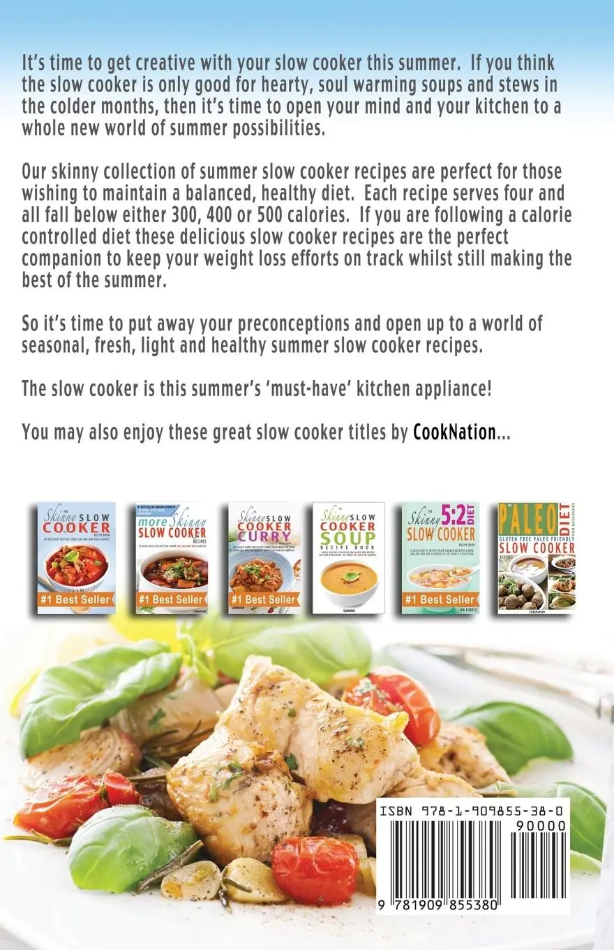 Rückseite: 9781909855380 | The Skinny Slow Cooker Summer Recipe Book | Cooknation | Taschenbuch