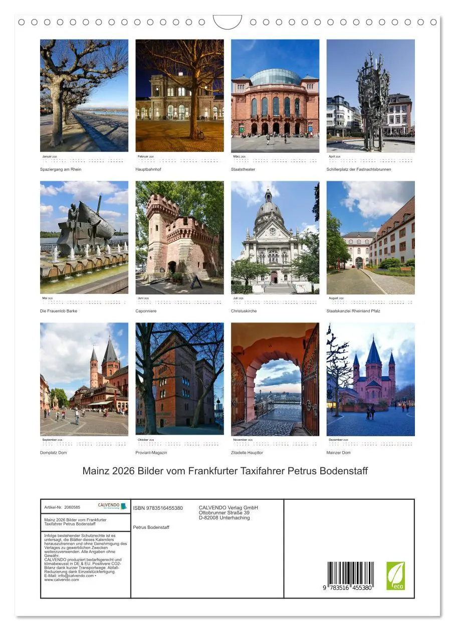 Bild: 9783516455380 | Mainz 2026 Bilder vom Frankfurter Taxifahrer Petrus Bodenstaff...