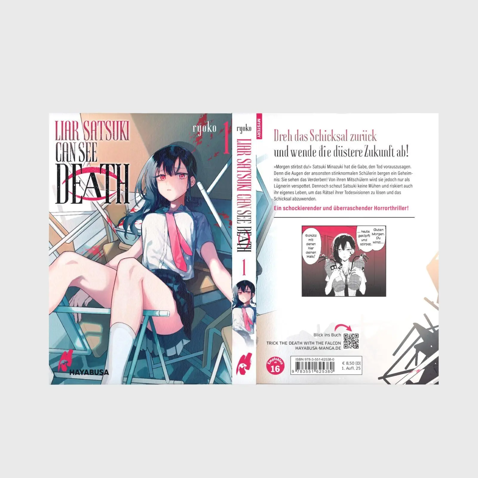 Bild: 9783551625380 | Liar Satsuki Can See Death 1 | Ryoko | Taschenbuch | 208 S. | Deutsch