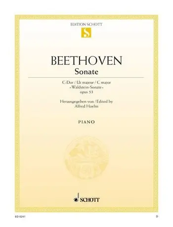 Cover: 9790001085380 | Sonate 21 C Opus 53 (Waldstein) | Ludwig van Beethoven | Buch