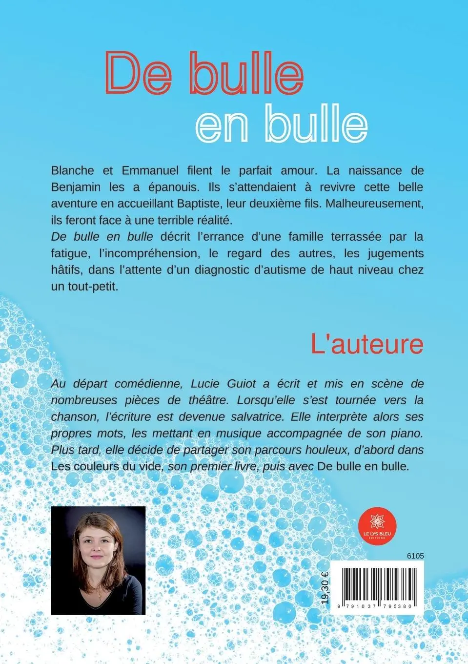 Rückseite: 9791037795380 | De bulle en bulle | Lucie Guiot | Taschenbuch | Französisch | 2023