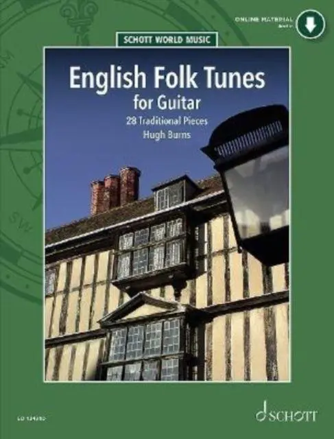 Cover: 9781847615480 | English Folk Tunes for Guitar | 28 Traditional Pieces | Hugh Burns