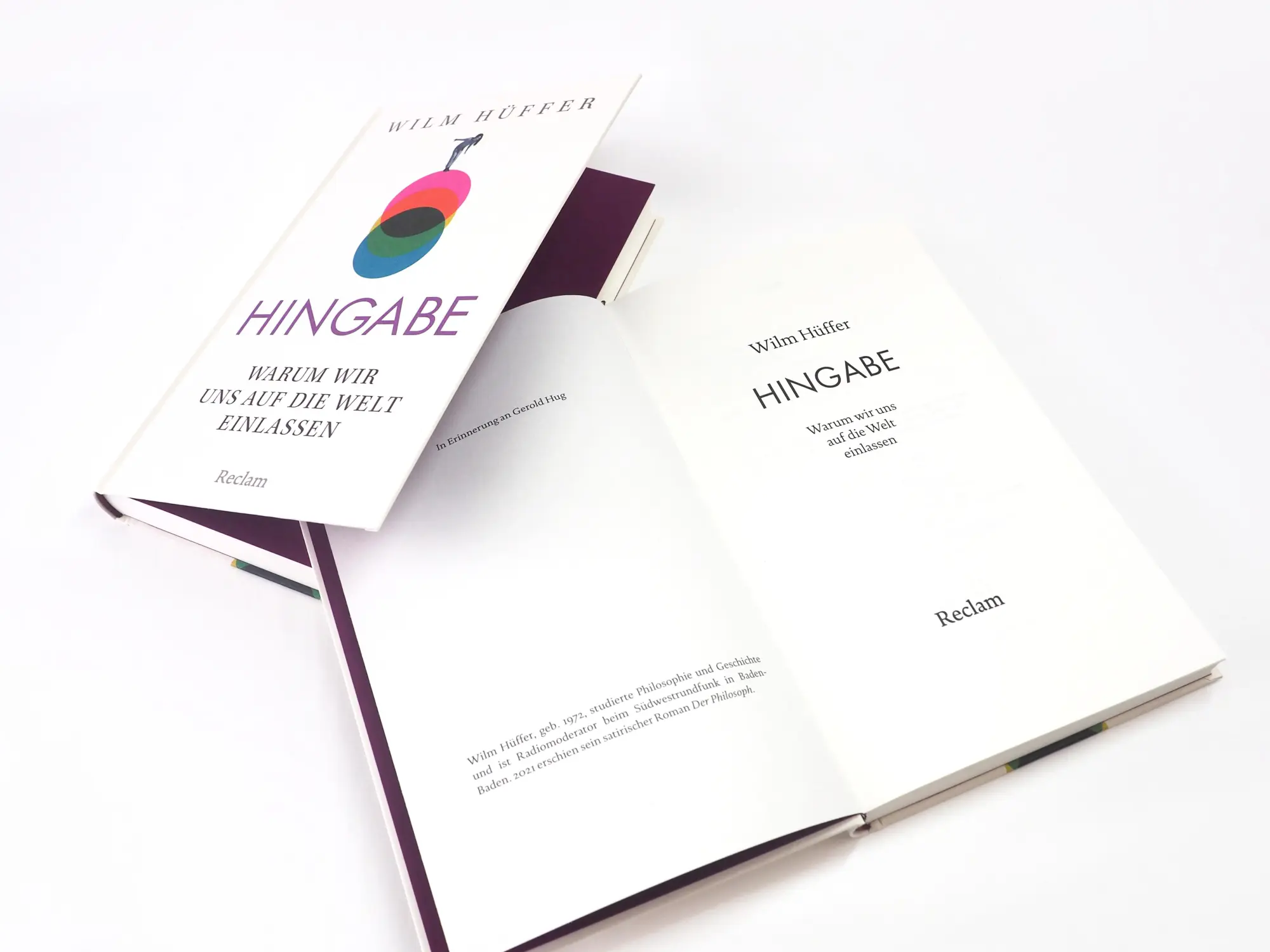 Bild: 9783150115480 | Hingabe. Warum wir uns auf die Welt einlassen | Wilm Hüffer | Buch
