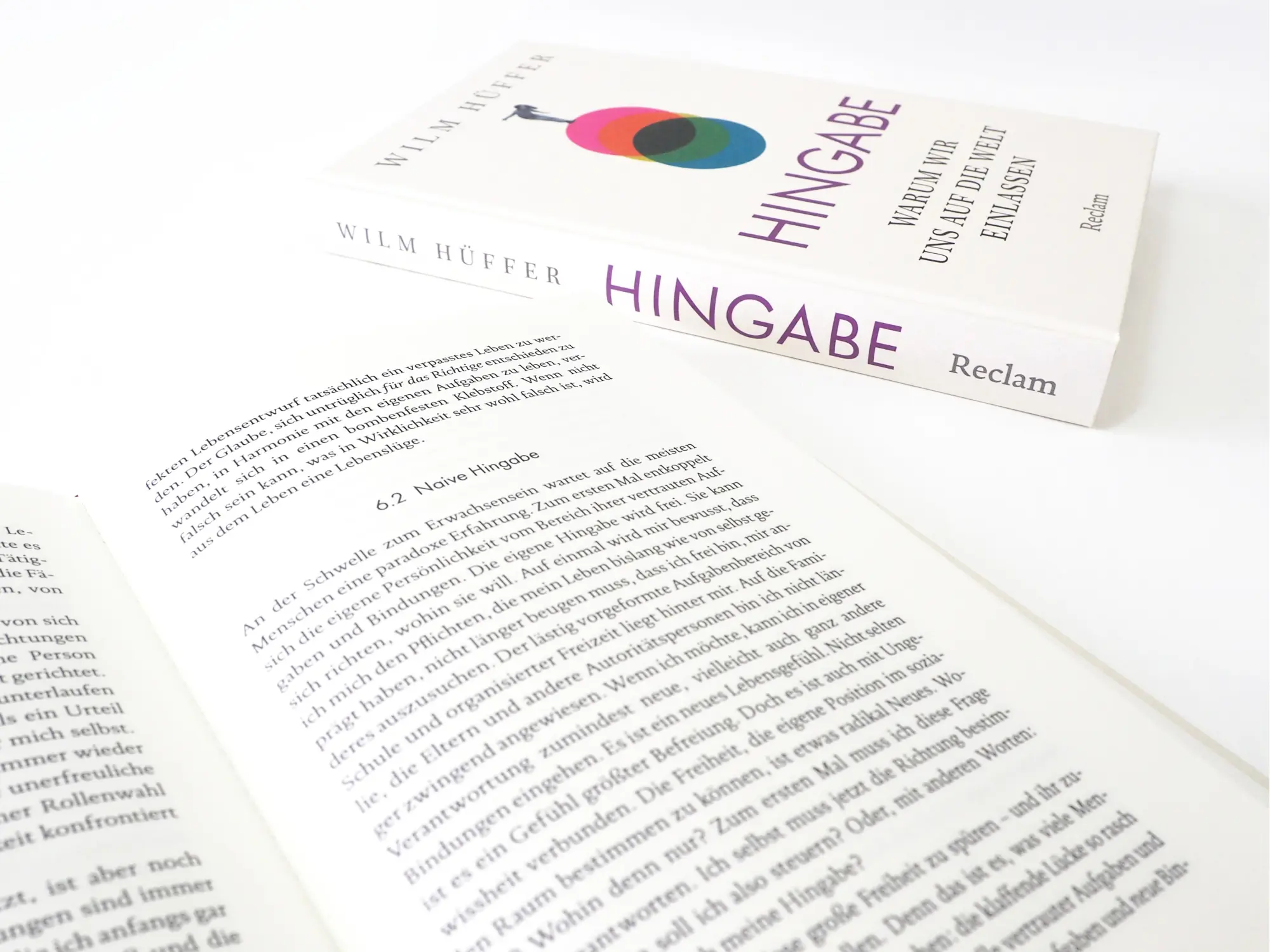 Bild: 9783150115480 | Hingabe. Warum wir uns auf die Welt einlassen | Wilm Hüffer | Buch